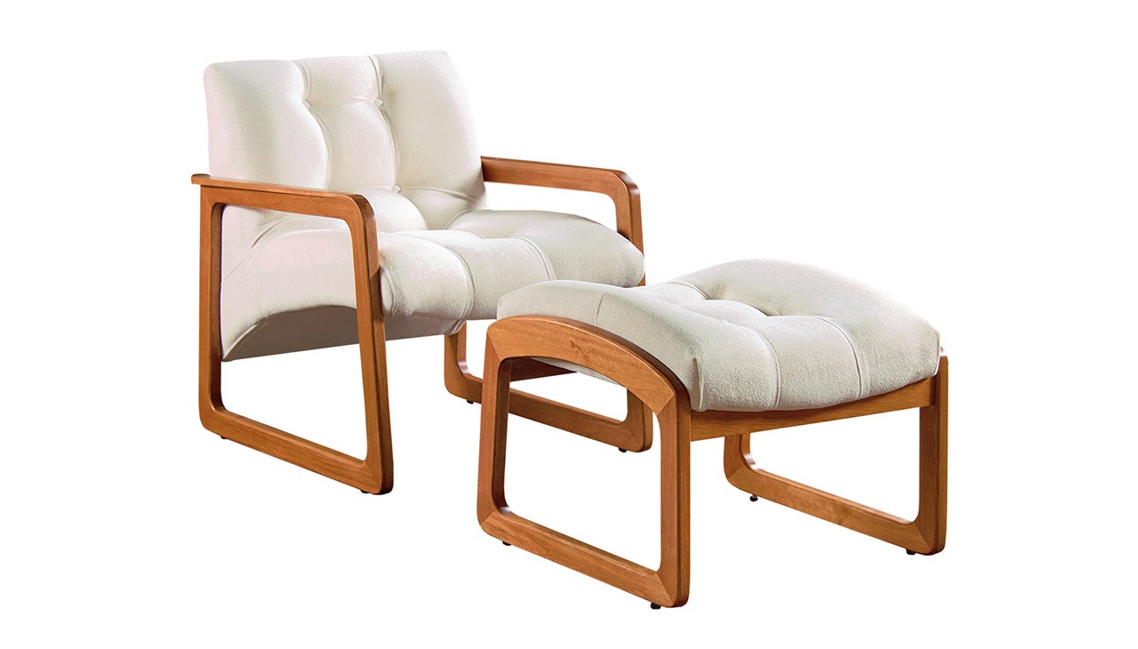 Poltrona e Puff Moet